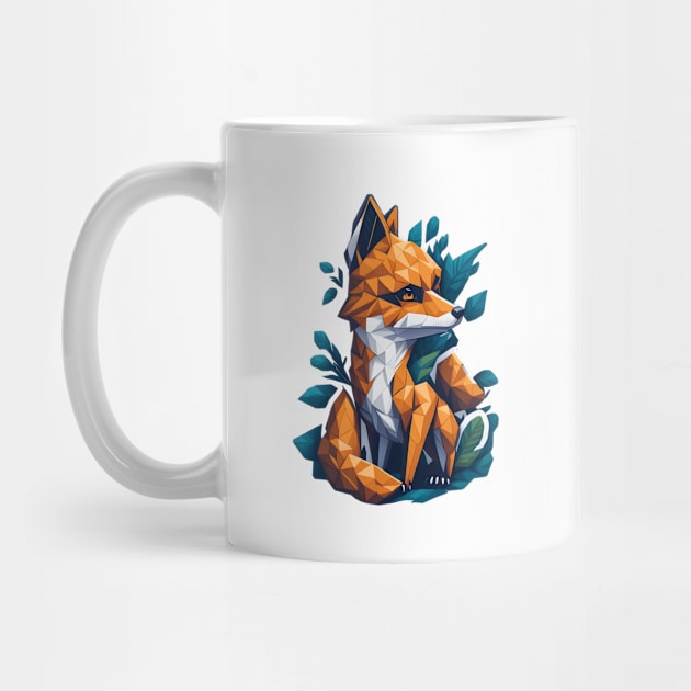 Tangram Fox by Can'tFindGoodName